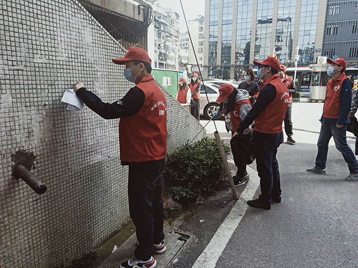 所團(tuán)總支組織開展愛國(guó)衛(wèi)生志愿服務(wù)活動(dòng)